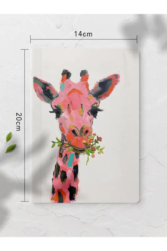 Çizgisiz Defter, Renkli Kapak Notebook 4 Adet, Akıl Defteri, Not Defteri, 64 Sayfa 14*21cm-Renkli - 2