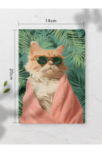 Çizgisiz Defter, Renkli Kapak Notebook 4 Adet, Akıl Defteri, Not Defteri, 64 Sayfa 14*21cm-Renkli - 3