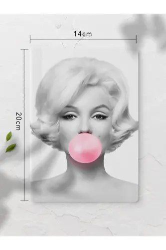 Çizgisiz Defter, Renkli Kapak Notebook 4 Adet, Akıl Defteri, Not Defteri, 64 Sayfa 14*21cm-Renkli - 3