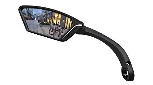 MEACHOW New Scratch Resistant Glass Lens,Handlebar Bike Mirror, Rotatable Safe Rearview Mirror, Bicycle Mirror,ME-002 - MEACHOW