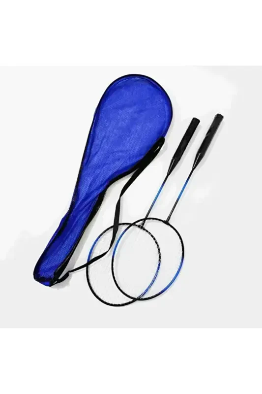 CKSpor Badminton Set with 2 Racquets and 3 Shuttlecocks in a Bag - 2