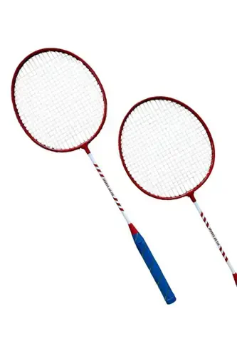 CKSpor Badminton Set with 2 Racquets and 3 Shuttlecocks in a Bag - 4