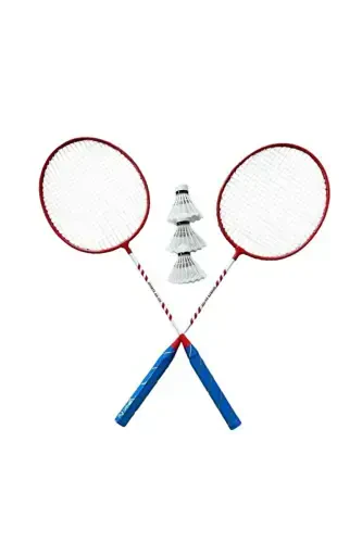 CKSpor Badminton Set with 2 Racquets and 3 Shuttlecocks in a Bag - 5