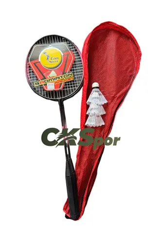 CKSpor Badminton Set with 2 Racquets and 3 Shuttlecocks in a Bag - PEKIAL (1)