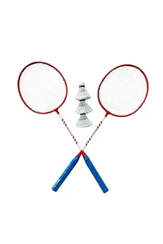 CKSpor Badminton Set with 2 Racquets and 3 Shuttlecocks in a Bag - 6