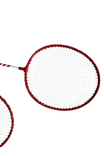 CKSpor sumkali 2 ta badminton raketkasi va 3 ta badminton to'pi bilan badminton to'plami - 3