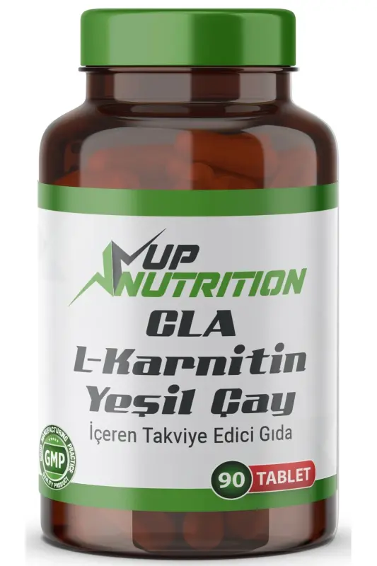 Cla Green Tea L-Carnitine Chromium Picolinate 90 Tablets - 1