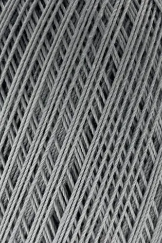 Classic 10 Crochet Thread 100% Mercerized Cotton Knitting Yarn, Lace Thread, Giza Egyptian Cotton Gray-Gray - SENSY (1)