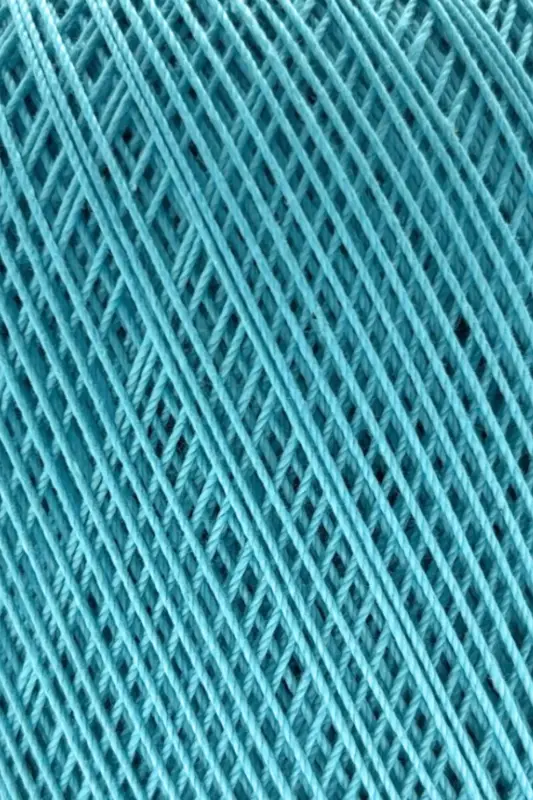 Classic 10 Crochet Thread 100% Mercerized Cotton Knitting Yarn, Lace Yarn, Giza Egyptian Cotton Baby Blue-Baby Blue - 2