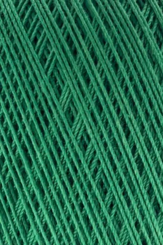 Classic 10 Crochet Thread 100% Mercerized Cotton Knitting Yarn, Lace Yarn, Giza Egyptian Cotton Green-Green - 2