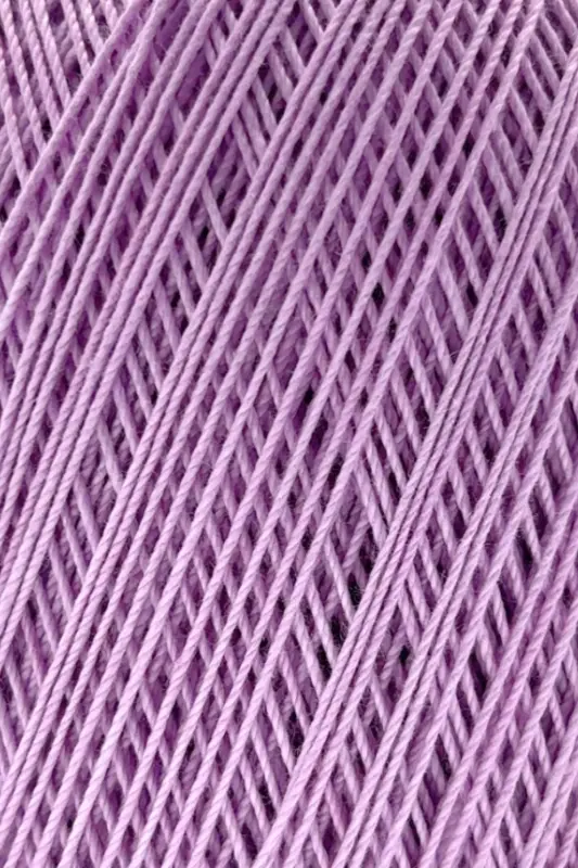 Classic 10 Crochet Thread 100% Mercerized Cotton Knitting Yarn, Lace Yarn, Giza Egyptian Cotton Yarn Lilac-Lilac - 2