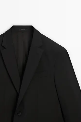 Classic, 100% wool blazer. - 6