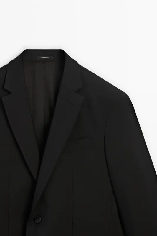 Classic, 100% wool blazer. - 6