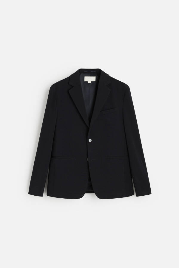 Classic, 100% wool navy blazer. - 14