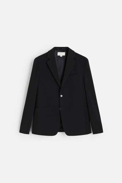 Classic, 100% wool navy blazer. - 6