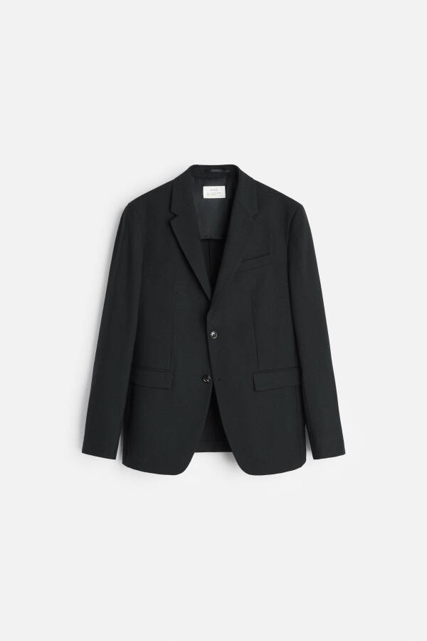 Classic, 100% wool navy blazer. - 7