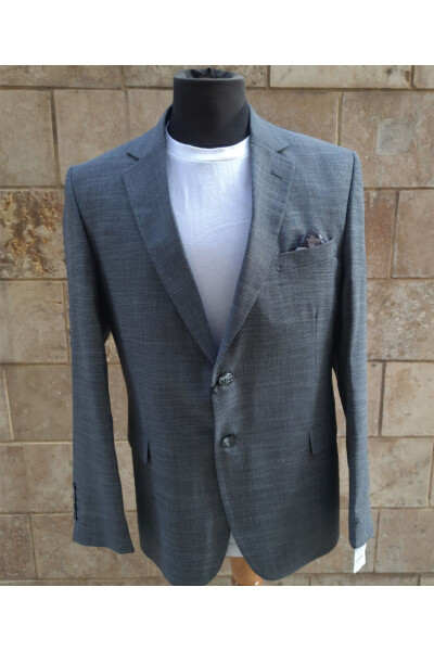 CLASSIC 2 BUTTON DOUBLE-BREASTED BLAZER JACKET - 1