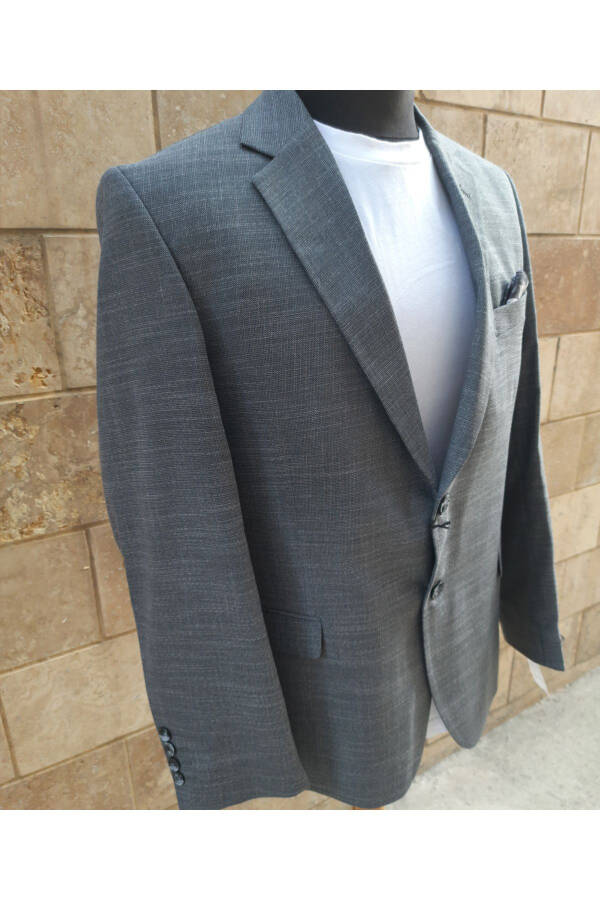 CLASSIC 2 BUTTON DOUBLE-BREASTED BLAZER JACKET - 4