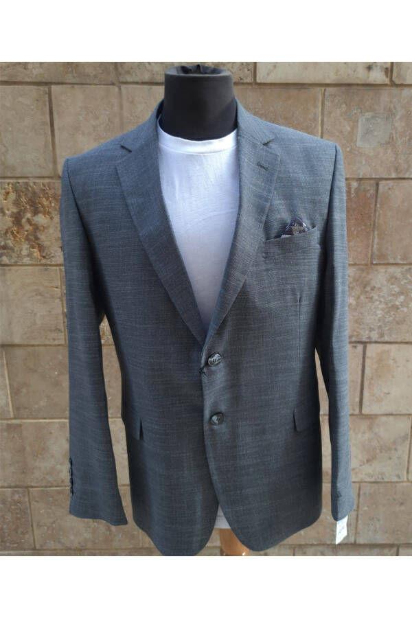 CLASSIC 2 BUTTON DOUBLE-BREASTED BLAZER JACKET - 1