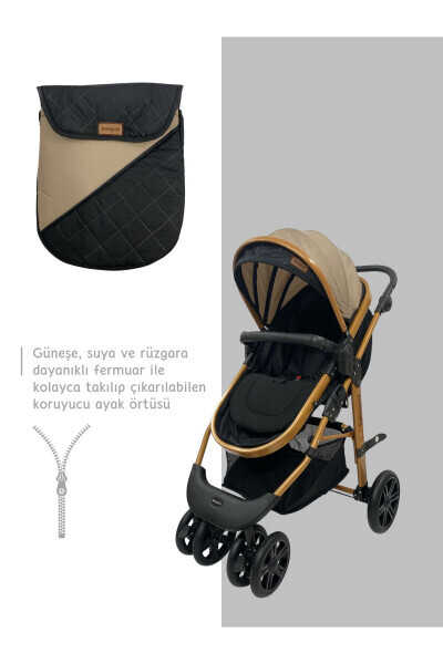 Classic Brown Travel System, Double-Direction, (Travel System) Stroller - 5