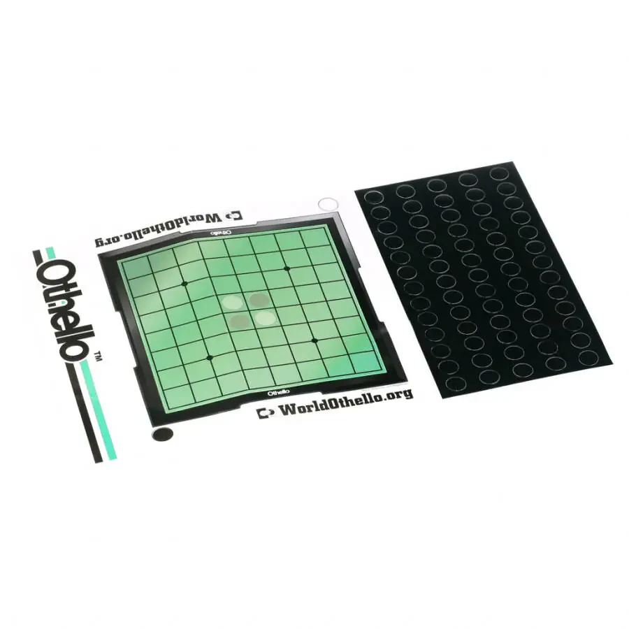 Classic Chess Checkers and Tic-Tac-Toe Set with Othello Demo - 3