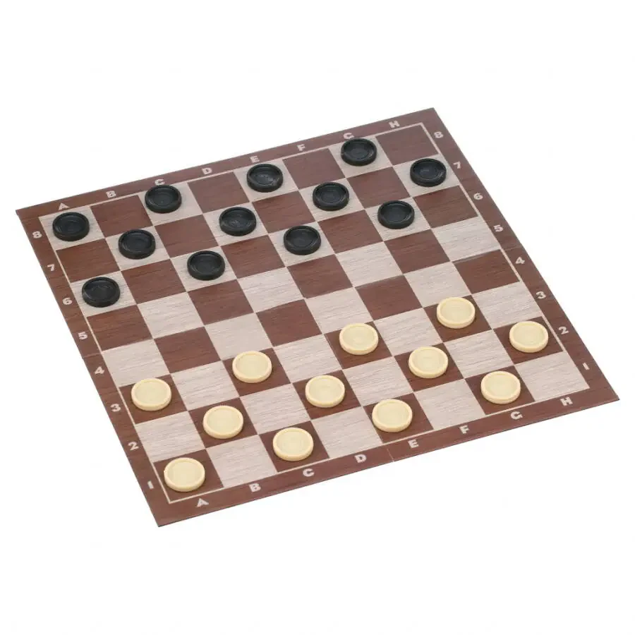 Classic Chess Checkers and Tic-Tac-Toe Set with Othello Demo - 6