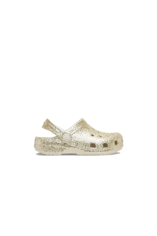 Classic Chunky Glitter Clog T Çocuk Terliği 211940-0LHBej - C0GC-13 - CROCS