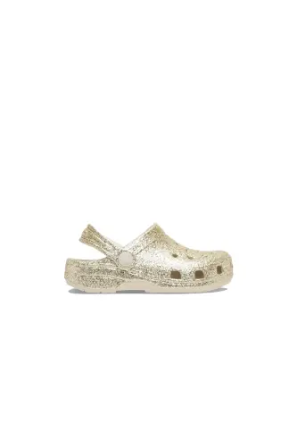 Classic Chunky Glitter Clog T Çocuk Terliği 211940-0LHBej - C0GC-13 - 1