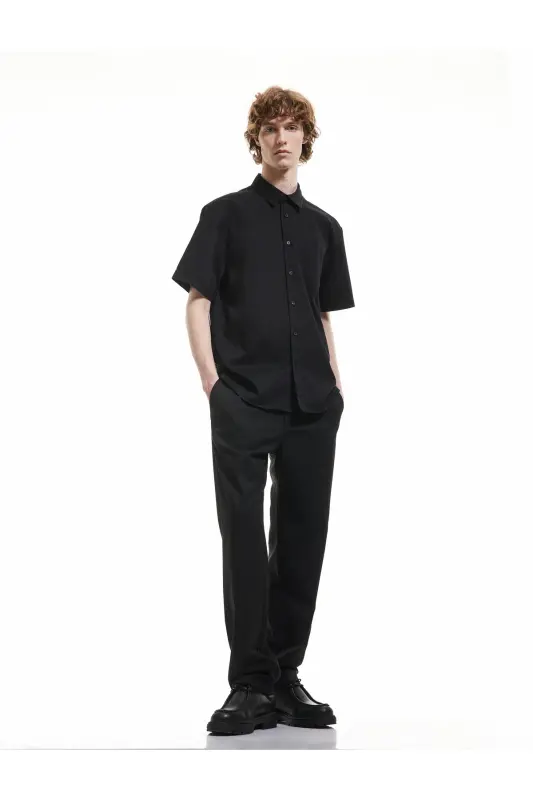 Classic Collar Cotton Buttoned Regular Fit Rolled Up - 2