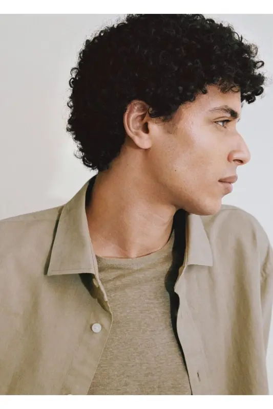 Classic Cut Linen Shirt - 3