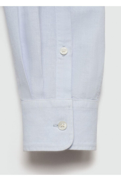 Classic Cut Linen Shirt - 6