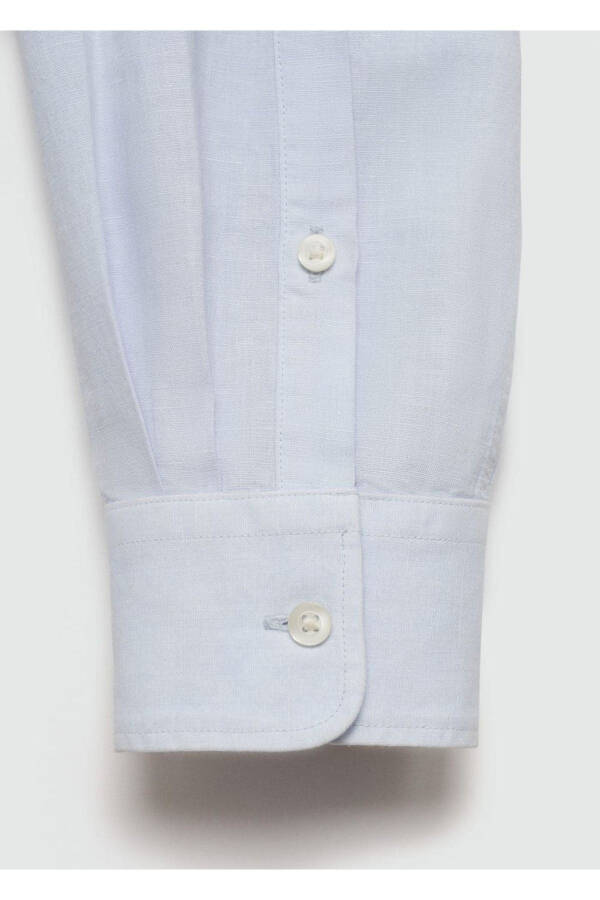 Classic Cut Linen Shirt - 6