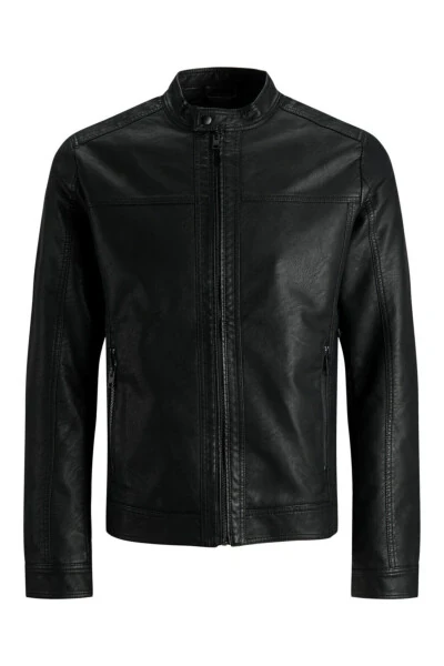 Classic Faux Leather Jacket 12182461 Jjewarner Jacket Noos - 7