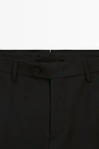 Classic fit, 100% wool trousers. - MASSIMO DUTTI (1)