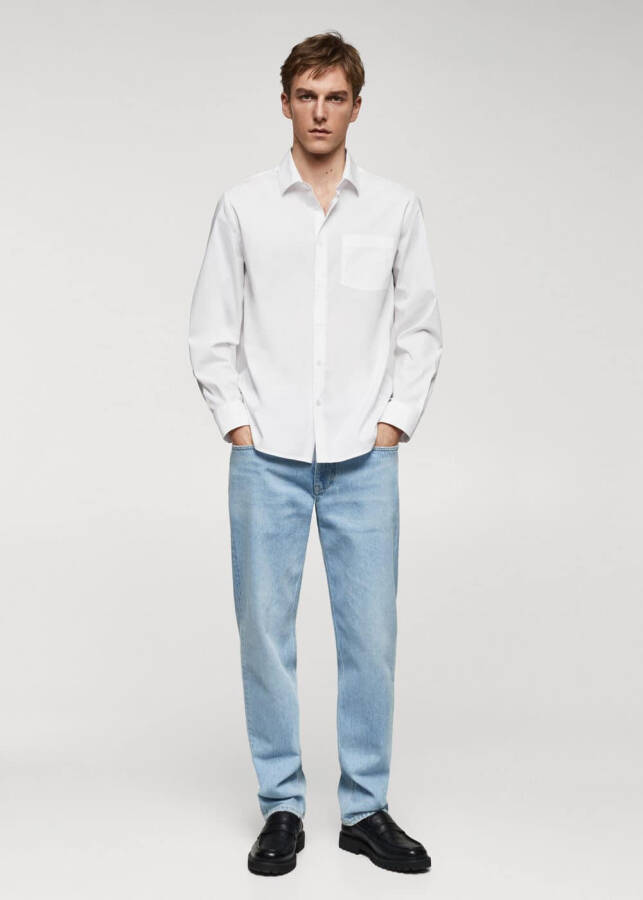 Classic fit poplin shirt - 20