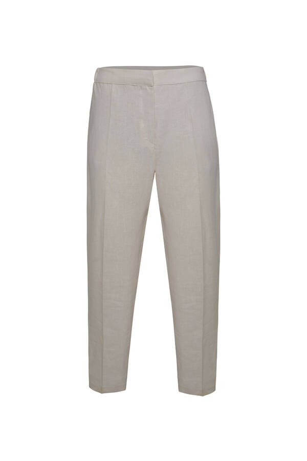 Classic Fit Trousers-Bone - 1