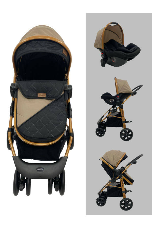 Classic Brown Travel Sistem, Çift Yönlü, ( Seyahat Sistem ) Bebek Arabası - 1