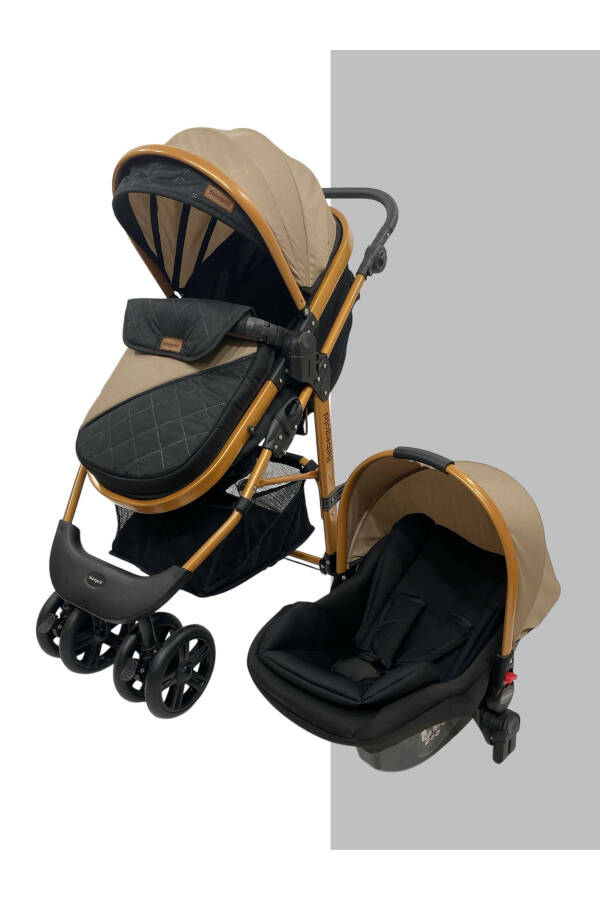 Classic Brown Travel Sistem, Çift Yönlü, ( Seyahat Sistem ) Bebek Arabası - 2
