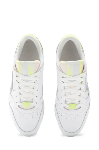 Classıc Leather Beyaz Kadın Sneaker-Beyaz - 4