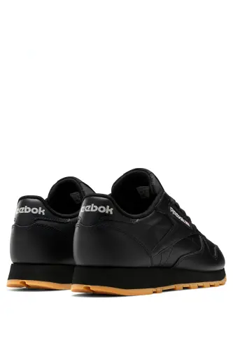 Classic Leather Black Sneaker-Black - 4