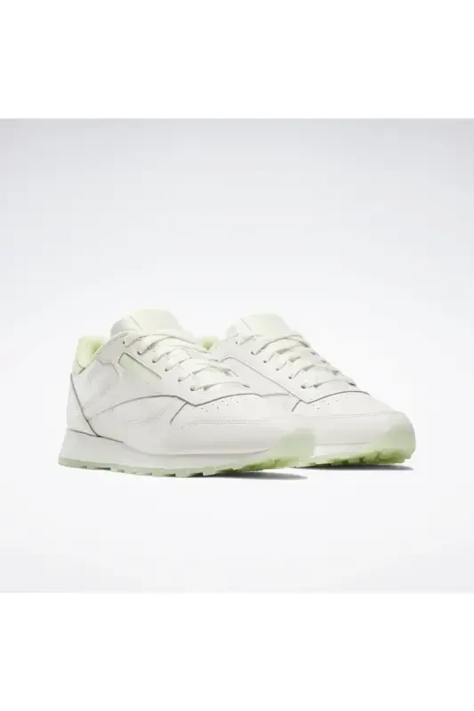 CLASSIC LEATHER KIRIK BEYAZ Kadın Sneaker-Beyaz - 7