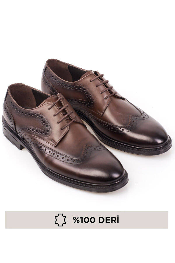 Classic Leather Men's Dress Shoes for Suits and Tuxedos - 2