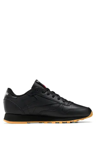 Classic Leather Qora Sneaker-Qora - 3