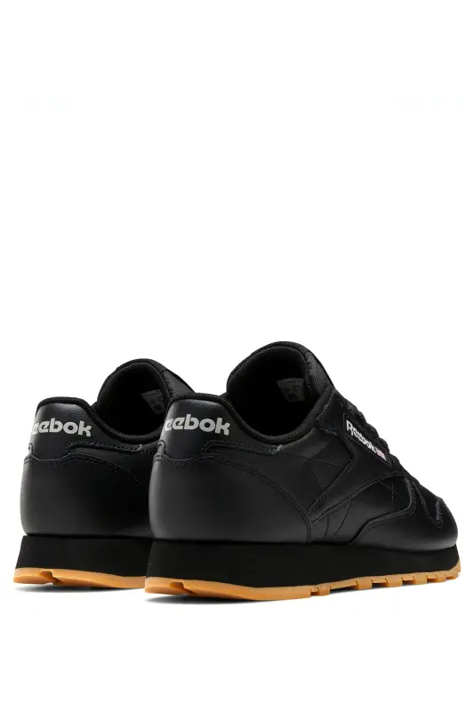 Classic Leather Qora Sneaker-Qora - 4