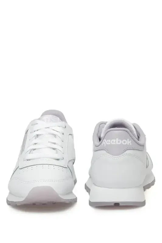 CLASSIC LEATHER White Women's Sneaker-White - 5