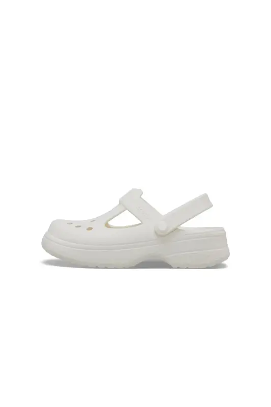 Classic Mary Jane Clog K Bolalar uchun shippak 210615-0WV Oq - C0GC-9 - 2