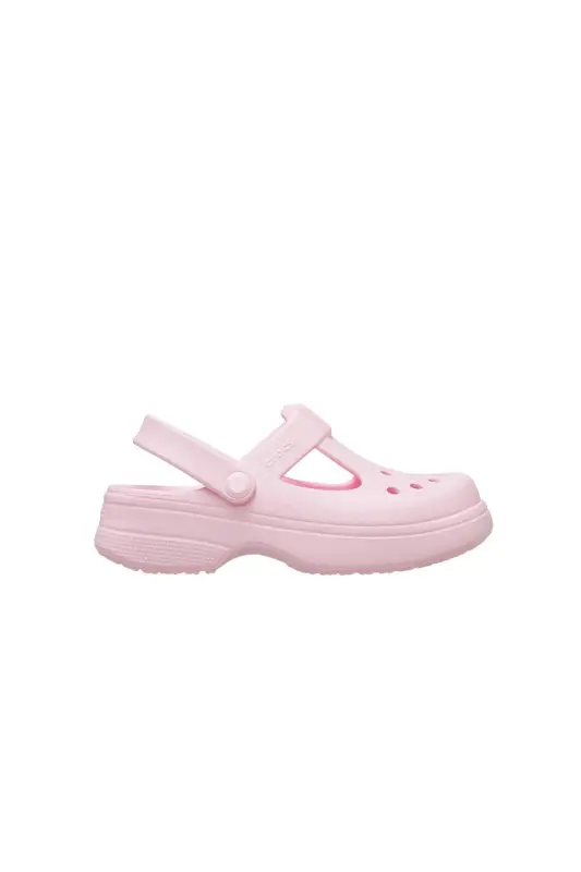 Classic Mary Jane Clog K Bolalar uchun Shippak 210615-6ZW Pushti - C0GC-10 - CROCS