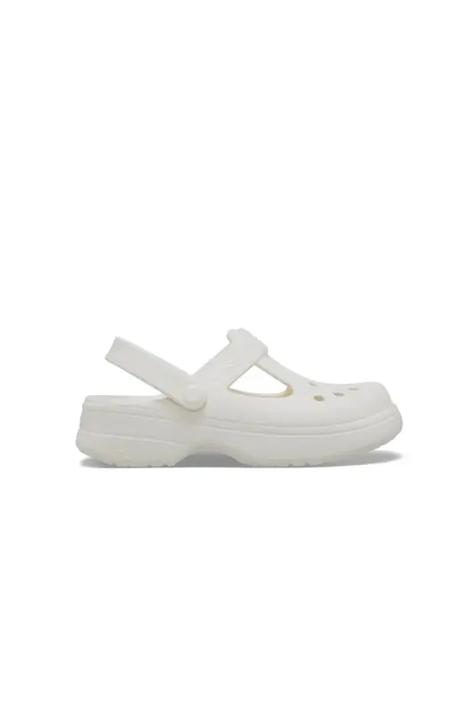 Classic Mary Jane Clog K Çocuk Terlik 210615-0WV Beyaz - C0GC-9 - CROCS