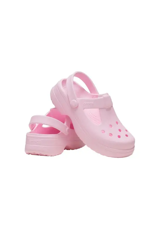 Classic Mary Jane Clog K Çocuk Terlik 210615-6ZW Pembe - C0GC-10 - 3