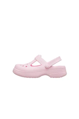 Classic Mary Jane Clog K Çocuk Terlik 210615-6ZW Pembe - C0GC-10 - CROCS (1)